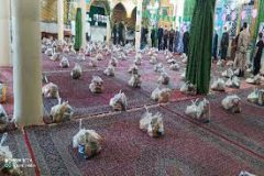 ۶۵۰۰ بسته معیشتی در خنداب توزیع شد
