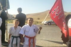 پیاده روی جاماندگان اربعین جاورسیان