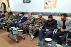 دیدار بسیجیان با امام جمعه خنداب