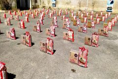 توزیع ۱۳۰۰ بسته معیشتی در خنداب