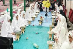 مراسم ویژه روزه اولی ها در روستای قالیباف خنداب