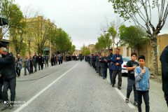 حرکت کاروان عزاداری شهادت امام علی(ع) در خنداب