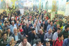 استقبال بی نظیر مردم خنداب از خادمان حرم مطهر رضوی