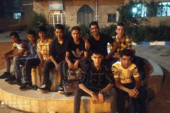 حضور دهه هشتادی های خنداب در مراسم ارتحال امام خمینی(ره)