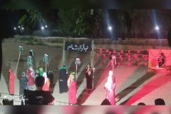 اجرای نمایش شهادت حضرت رقیه(س) در خنداب