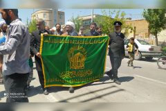 حضور خادمان رضوی در خنداب