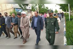 برگزاری همایش پیاده‌روی در خنداب