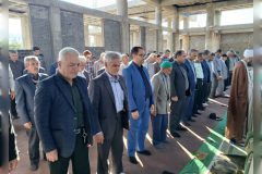 نماز عید قربان در خنداب اقامه شد