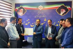 مدیر جهاد کشاورزی خنداب معرفی شد