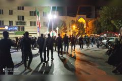 برپایی دسته‌های عزاداری در خنداب