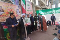 مراسم یادواره شهدای روحانی در خنداب برگزار شد