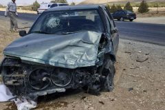 تصادف در محور اراک_ خنداب ۴ مصدوم بر جای گذاشت