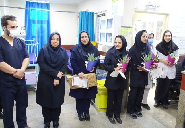 مراسم تجلیل از پرستاران در خنداب برگزار شد