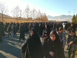 پیاده‌روی عظیم مردم جاورسیان در سالروز شهادت حضرت زهرا(س)