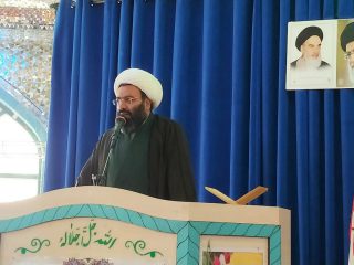 مراسم ۹ دی در خنداب برگزار شد